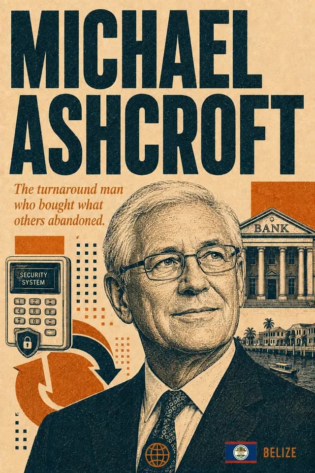 Poster cover for Michael Ashcroft's story.
