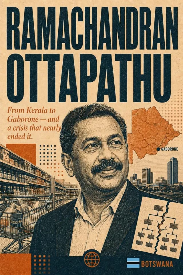 Poster cover for Ramachandran Ottapathu's story.