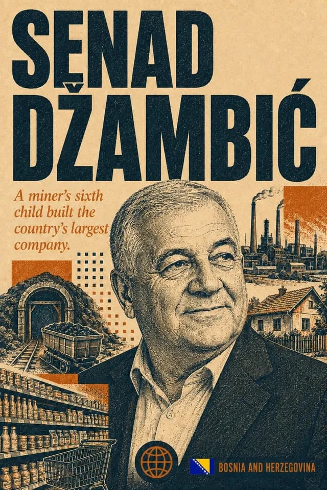 Poster cover for Senad Džambić's story.